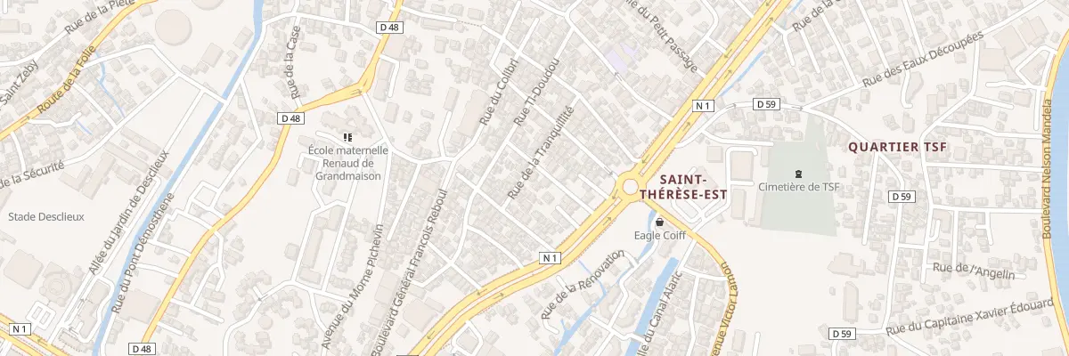 Plan du 19 Rue de la Tranquillité à Fort-de-France