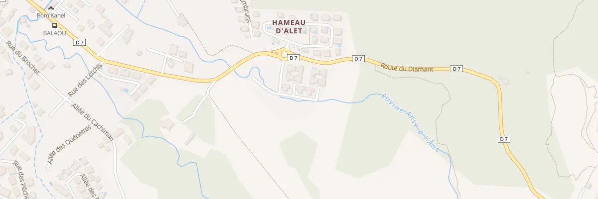 Plan du 7741F Habitation Anse à l’Ane aux Trois-Îlets