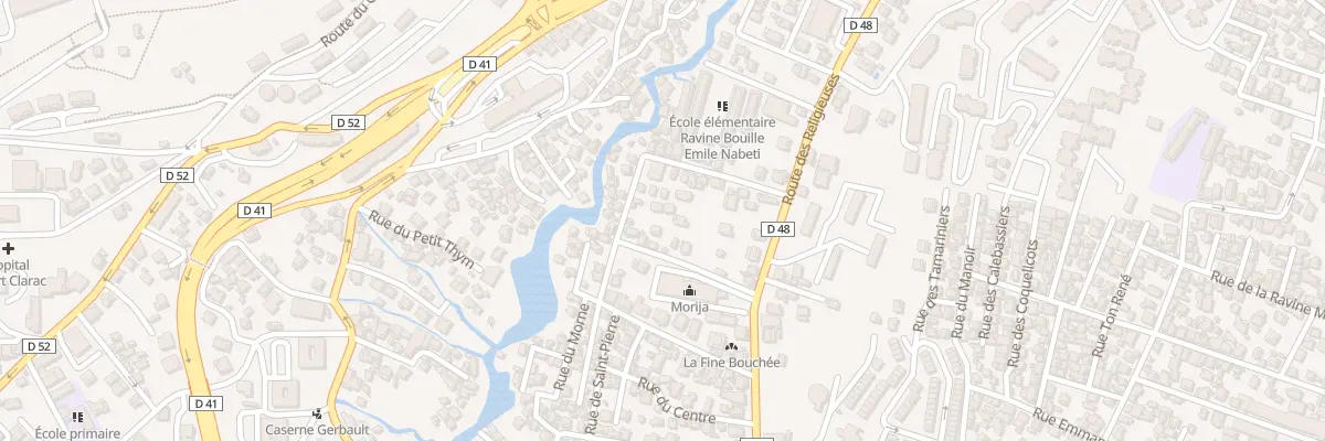 Plan du 25 Rue des Ursulines à Fort-de-France