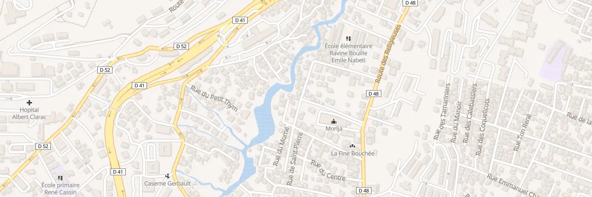 Plan du 46 Rue des Ursulines à Fort-de-France