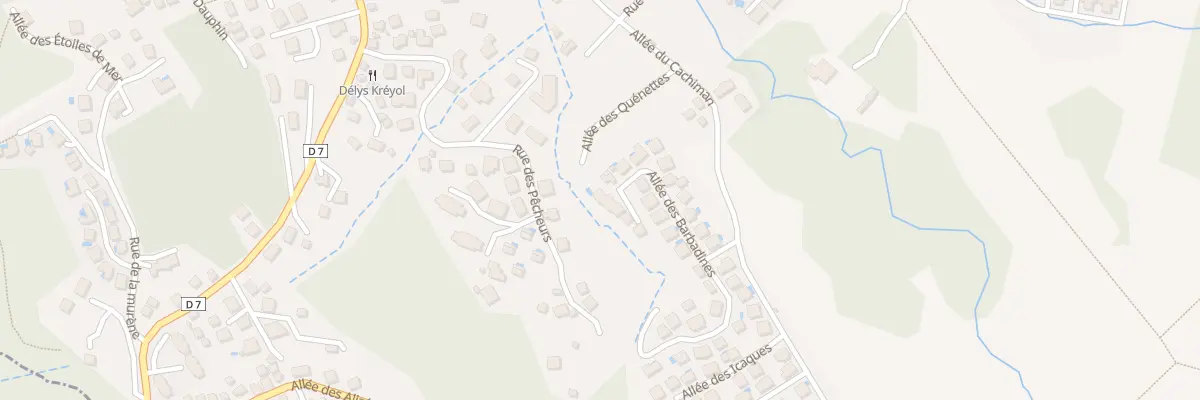 Plan du 6220F Lot les Papayers aux Trois-Îlets