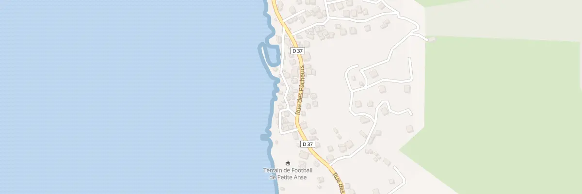 Plan du 38 Rue des Pêcheurs aux Anses-d’Arlet