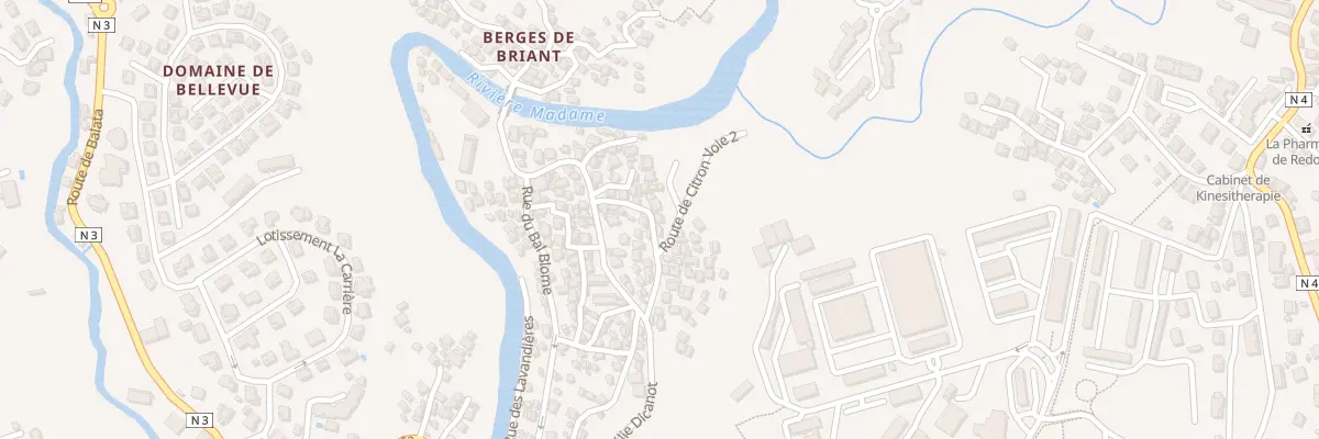 Plan du 18 Rte de Citron Voie 2 à Fort-de-France