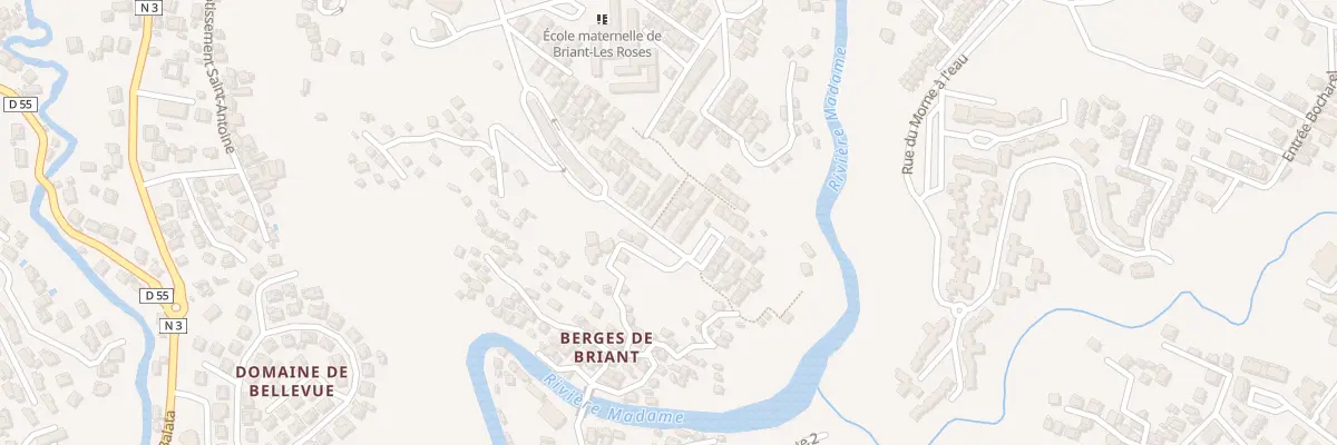 Plan du 31 Bd Huygues Despointes à Fort-de-France