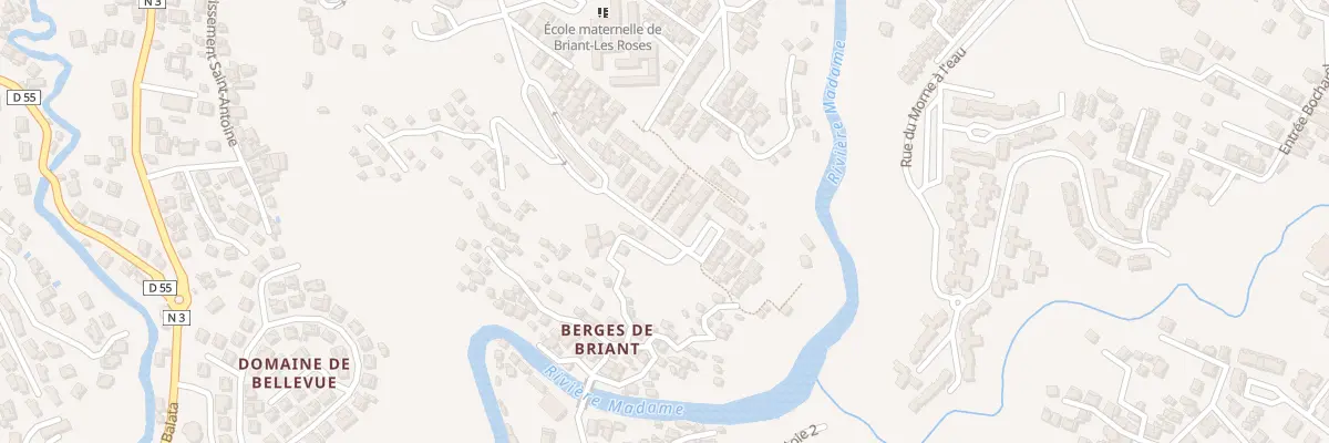 Plan du 30 Bd Huygues Despointes à Fort-de-France