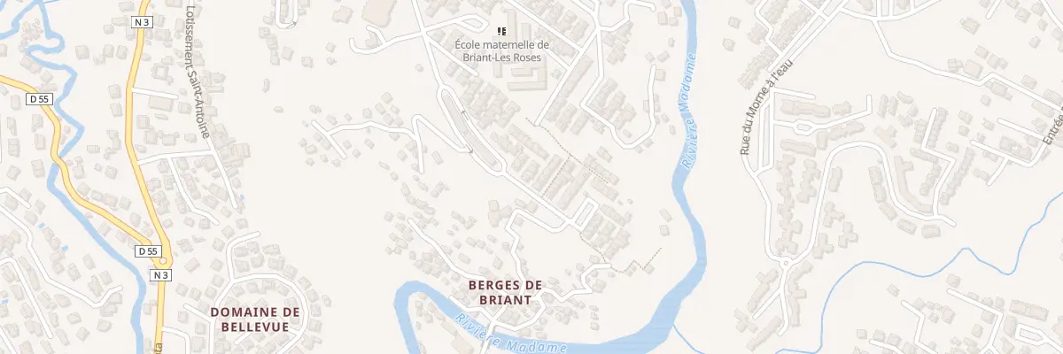 Plan du 44 Bd Huygues Despointes à Fort-de-France