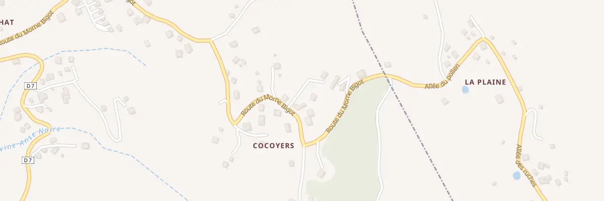 Plan du 5362F Cocoyers aux Anses-d’Arlet
