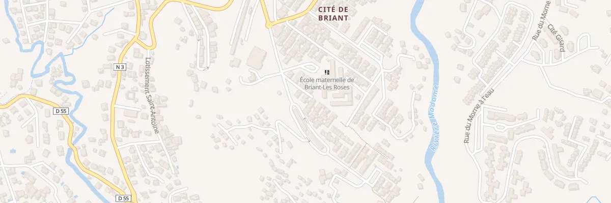 Plan du 78 Bd Huygues Despointes à Fort-de-France