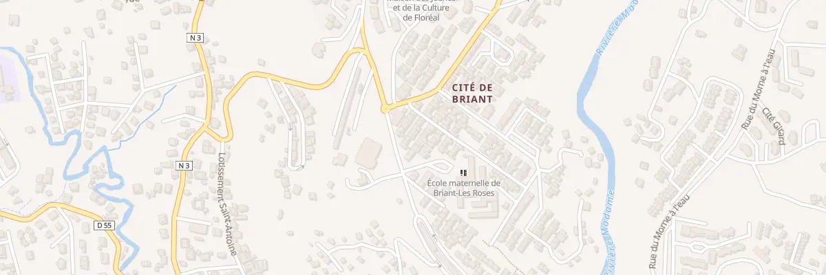 Plan du 117 Bd Huygues Despointes à Fort-de-France