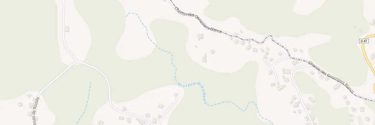 Plan du 139 Che des Gommiers Blancs à Fort-de-France