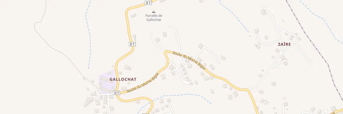Plan du 5225F Gallochat aux Anses-d’Arlet