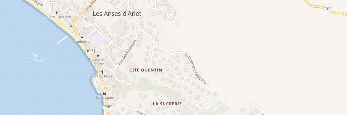 Plan de Res Oxygene 2 aux Anses-d’Arlet