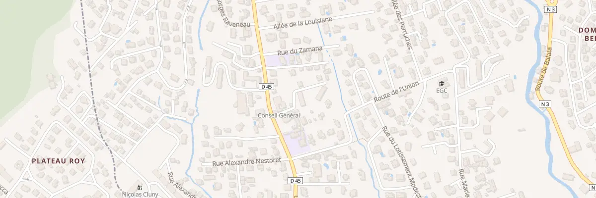 Plan du 78 Rue Professeur Raymond Garcin à Fort-de-France