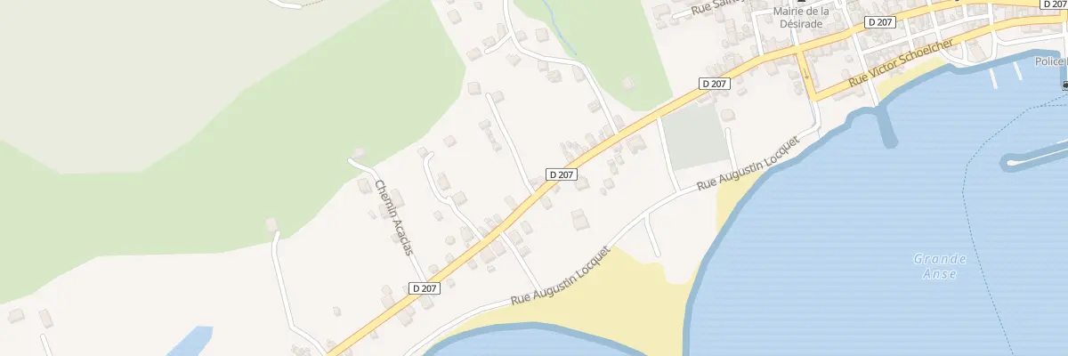 Plan du 5034 Les Sables à La Désirade