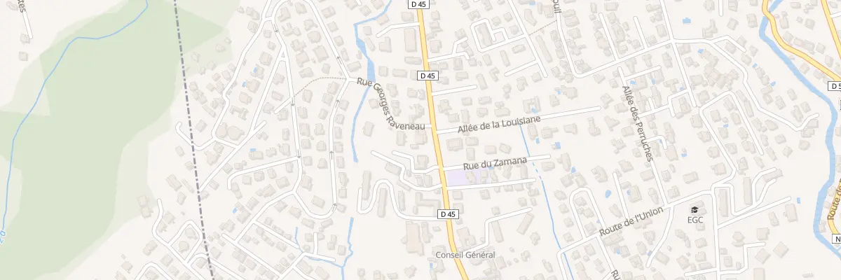 Plan du 97A Rue Professeur Raymond Garcin à Fort-de-France