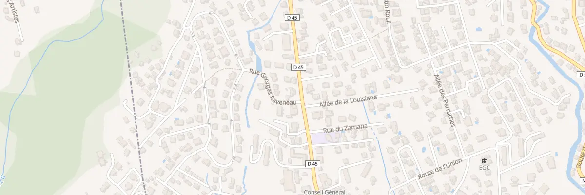 Plan du 101 Rue Professeur Raymond Garcin à Fort-de-France