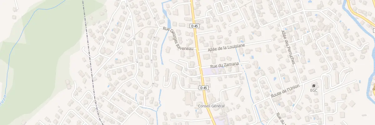 Plan du 95 Rue Professeur Raymond Garcin à Fort-de-France