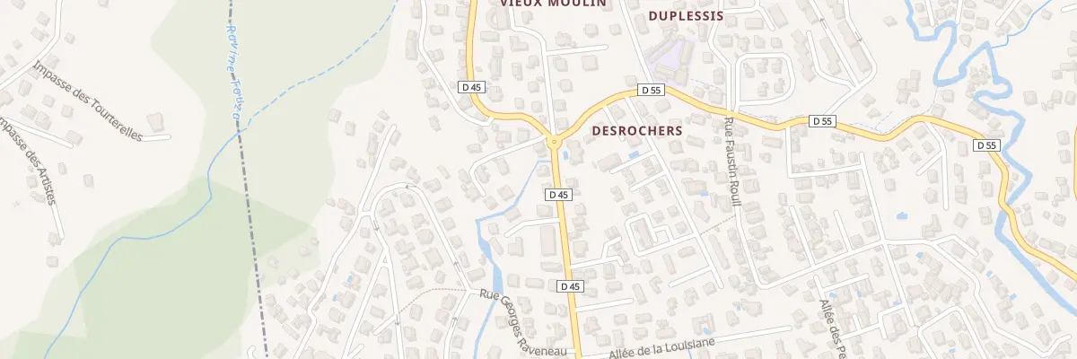 Plan du 119 Rue Professeur Raymond Garcin à Fort-de-France