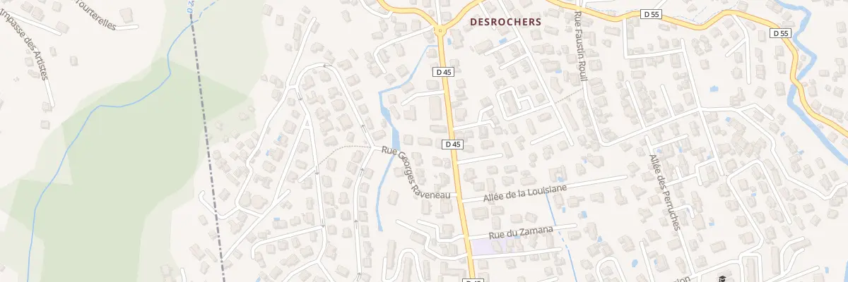 Plan du 107 Rue Professeur Raymond Garcin à Fort-de-France