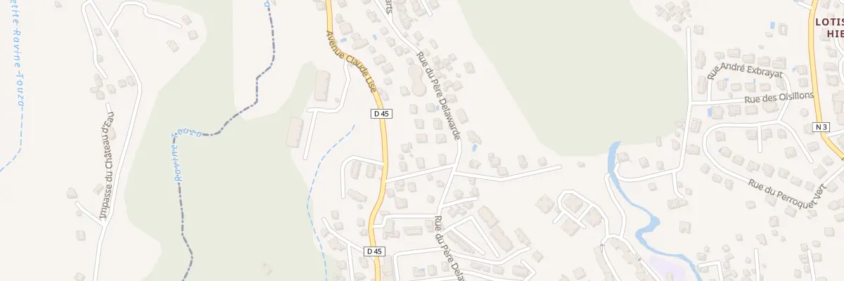 Plan du 17B Rue du Plateau à Fort-de-France
