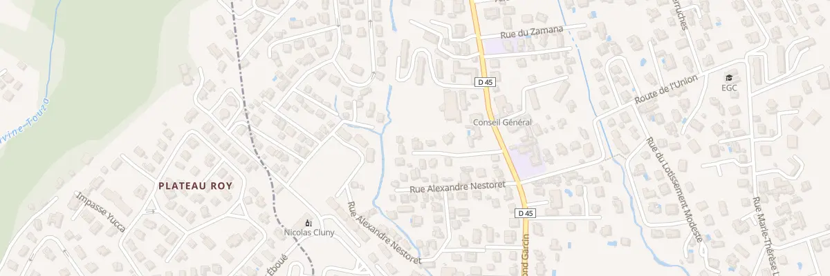 Plan du 83C Rue Professeur Raymond Garcin à Fort-de-France