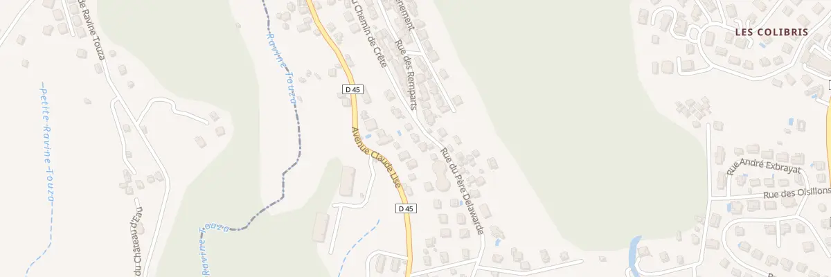 Plan du 27 Rue du Plateau à Fort-de-France