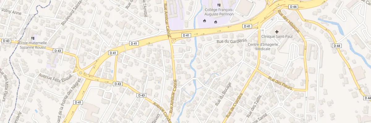 Plan du 3596B Bd Amilcar Cabral à Fort-de-France