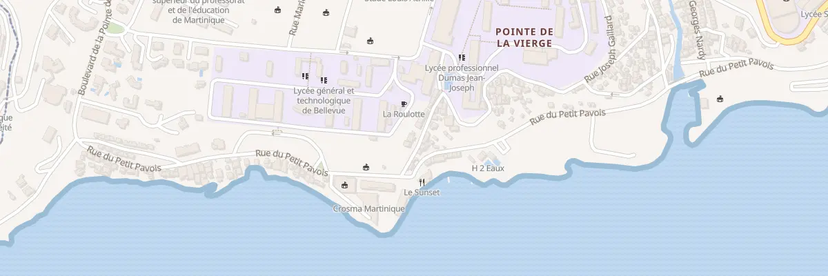 Plan du 3 Rue de la Claire Fontaine à Fort-de-France