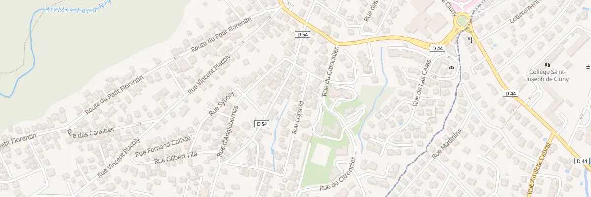 Plan du 29 Rue Lorsold à Schœlcher