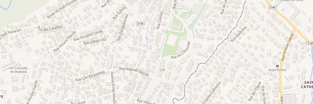 Plan du 20 Rue Lorsold à Schœlcher