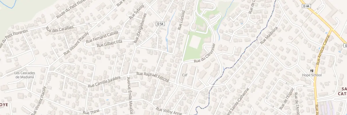 Plan du 18 Rue Lorsold à Schœlcher