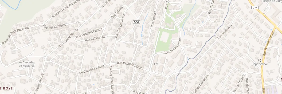 Plan du 12 Rue Lorsold à Schœlcher