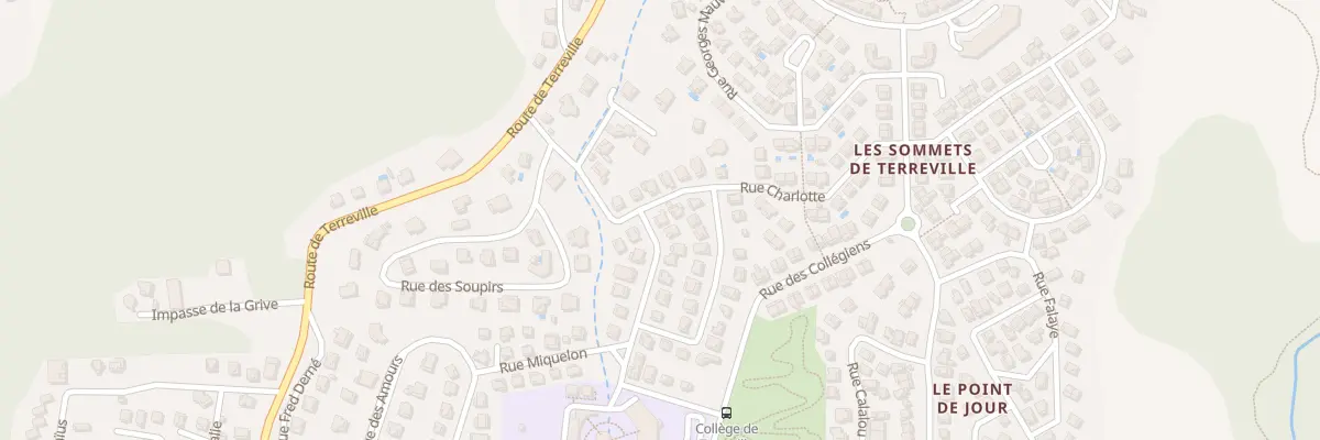 Plan du 97 La Dominante à Schœlcher
