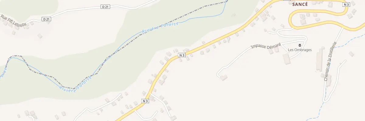 Plan du 5028 Sence Ouest à L’Ajoupa-Bouillon