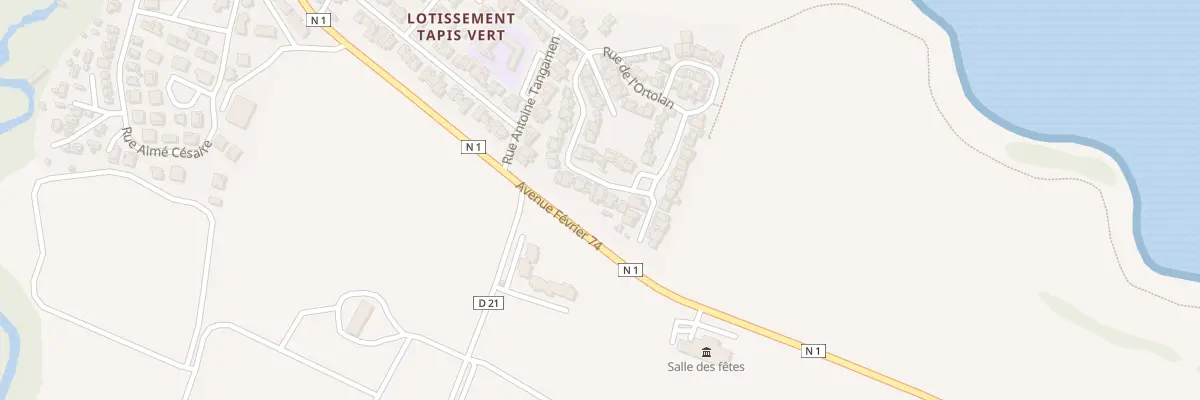 Plan du 25 Rue du Malfini à Basse-Pointe