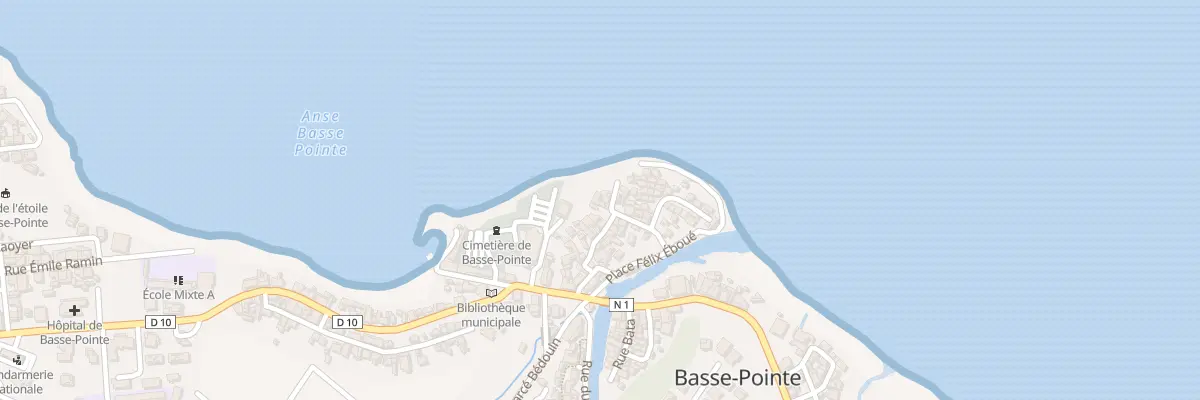 Plan du 18A Rue de la Frégate à Basse-Pointe