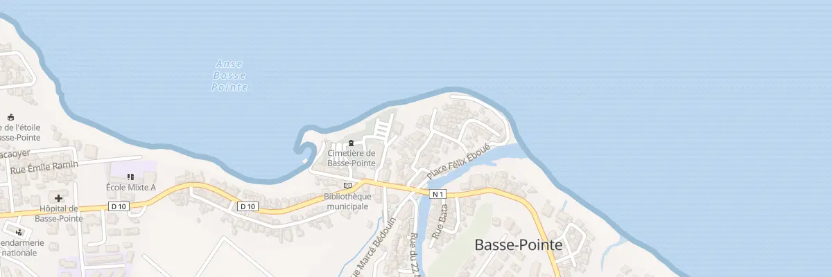 Plan du 8 Rue de la Frégate à Basse-Pointe