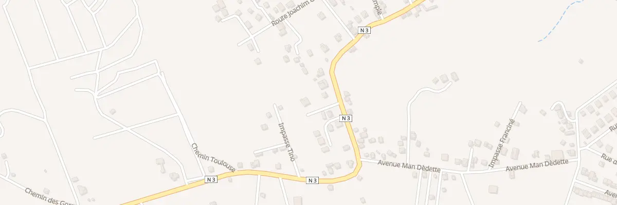 Plan du 5350 Qua La Racine à L’Ajoupa-Bouillon