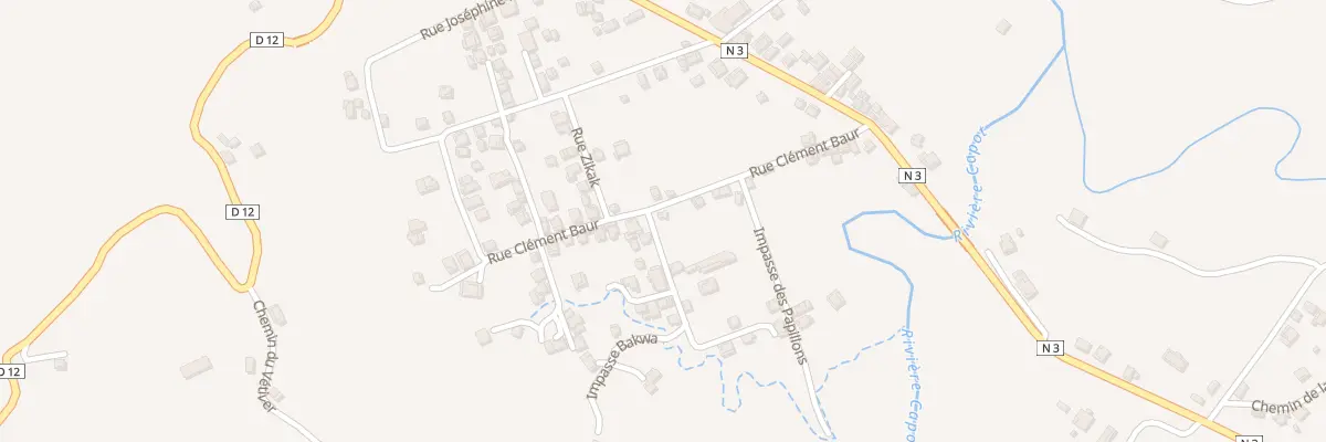 Plan du 5360 Rue de la Pilorie au Morne-Rouge