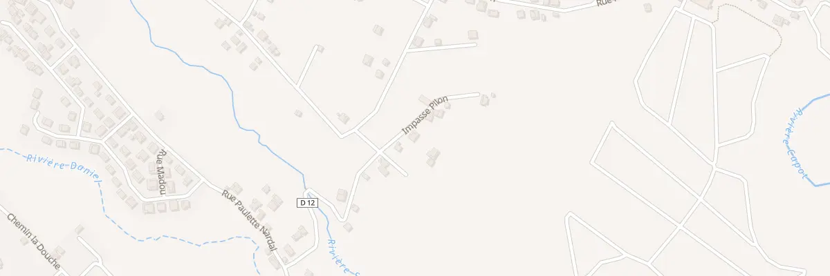 Plan du 5030F Savane Petit Ouest au Morne-Rouge