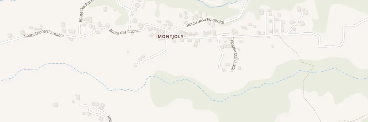 Plan du 5122 Mont Joly au Morne-Vert