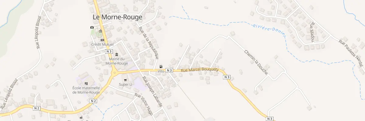 Plan du 5150 Rue Marcel Bouquéty au Morne-Rouge