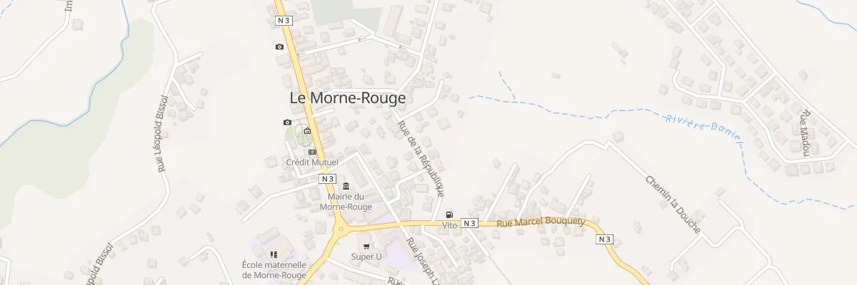 Plan du 5 Rue de la République au Morne-Rouge
