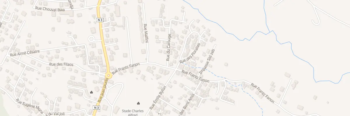 Plan du 5201 Rue des Floralies au Morne-Rouge