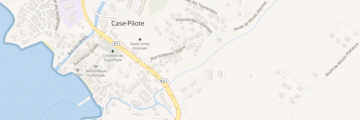 Plan du 5471 Derriere l’Enclos à Case-Pilote