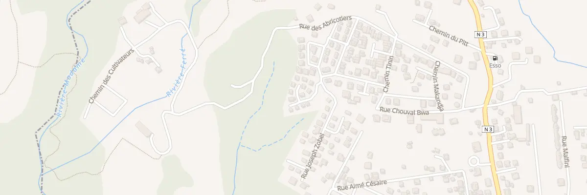 Plan du 5609F Habitation Mespont au Morne-Rouge
