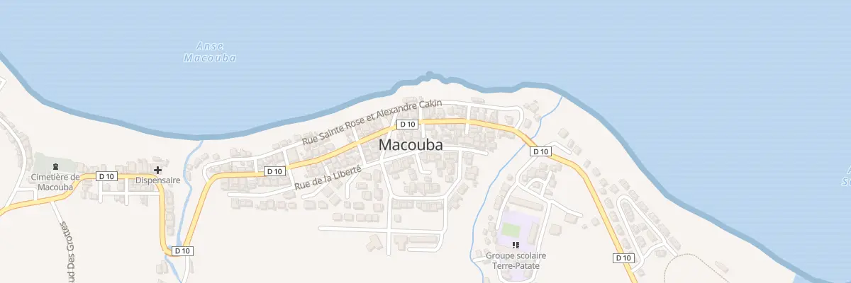 Plan du 5229 Cinquante Pas à Macouba