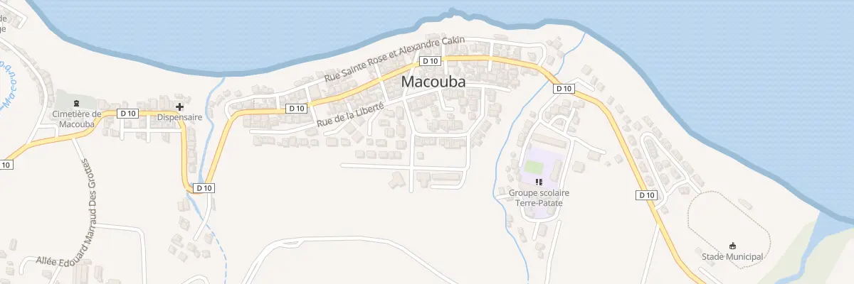 Plan du 6 Lot Case Paul à Macouba