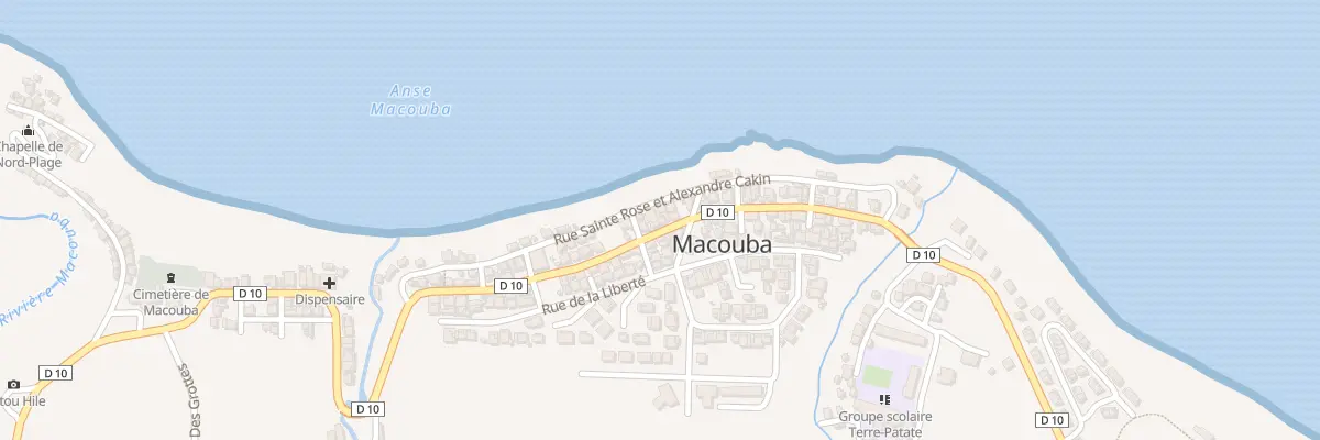 Plan du 5208 Cinquante Pas à Macouba