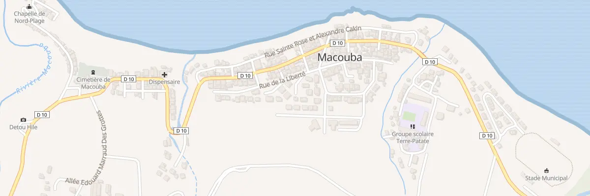 Plan du 5318 Lot Case Paul à Macouba